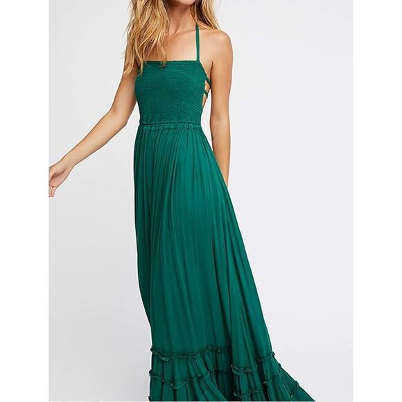 NEW Summer Boho Sexy Backless Long Dress L - Picture 2 of 6